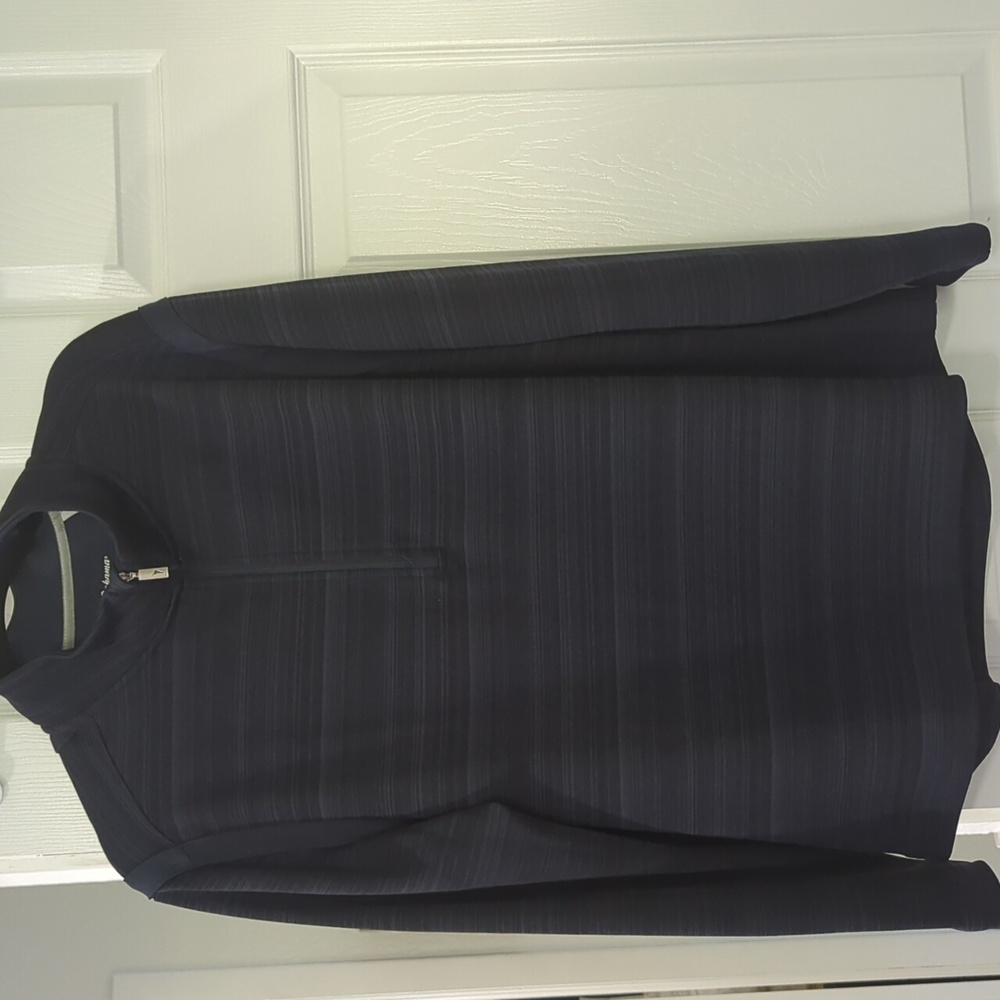 Like New Tommy Bahamas Island Zone Navy Performance  Quarter-Zip Large Jersey